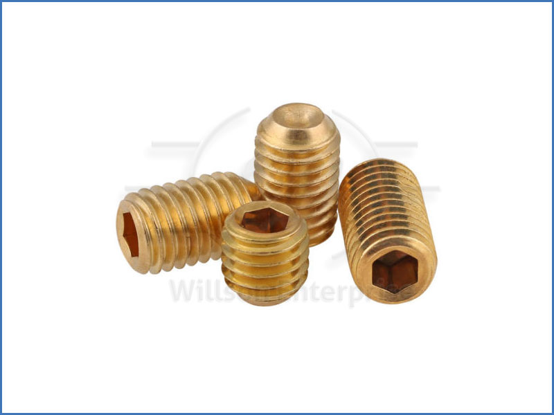 Set Screws with Flat Point