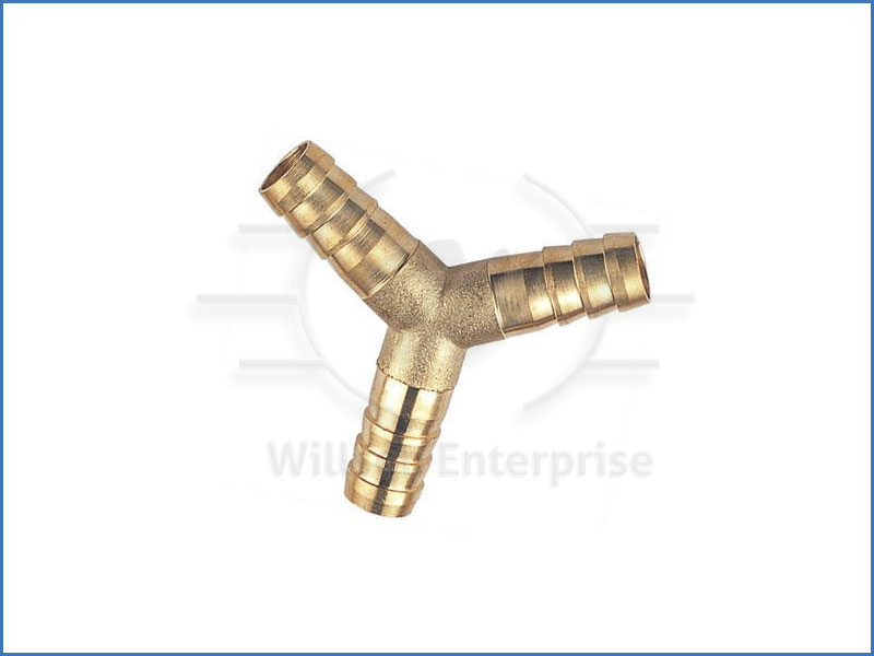 Brass Hose Y Joint Nipple